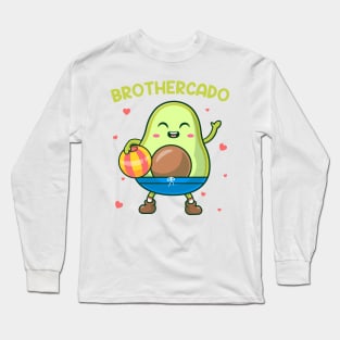 Brothercado Pregnancy Announcement Girl Gift For Men Father day Long Sleeve T-Shirt